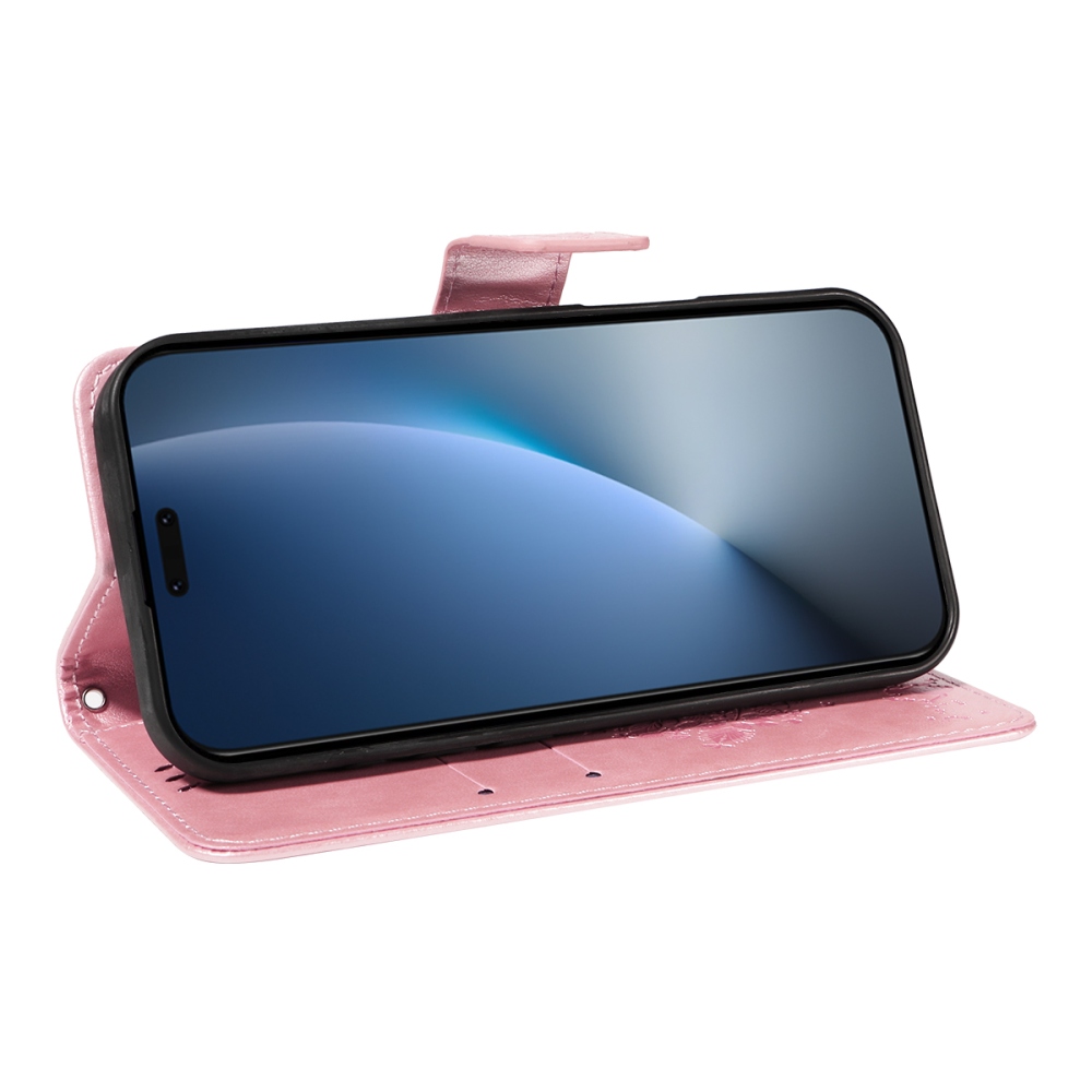 Fák könyvtáska Honor Magic 8 Pro 5G - rózsaarany színben