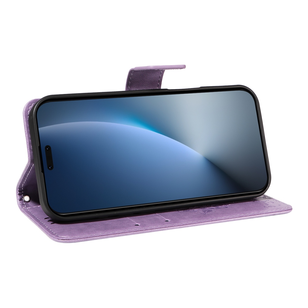 Fák könyvtáska Honor Magic 8 Pro 5G - világos lila