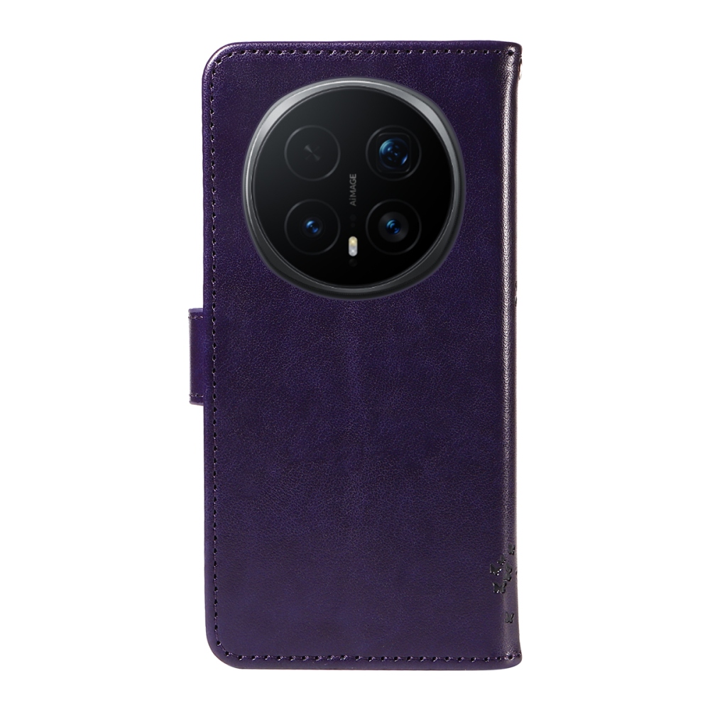 Fák könyvtáska Honor Magic 8 Pro 5G-hez - sötét lila