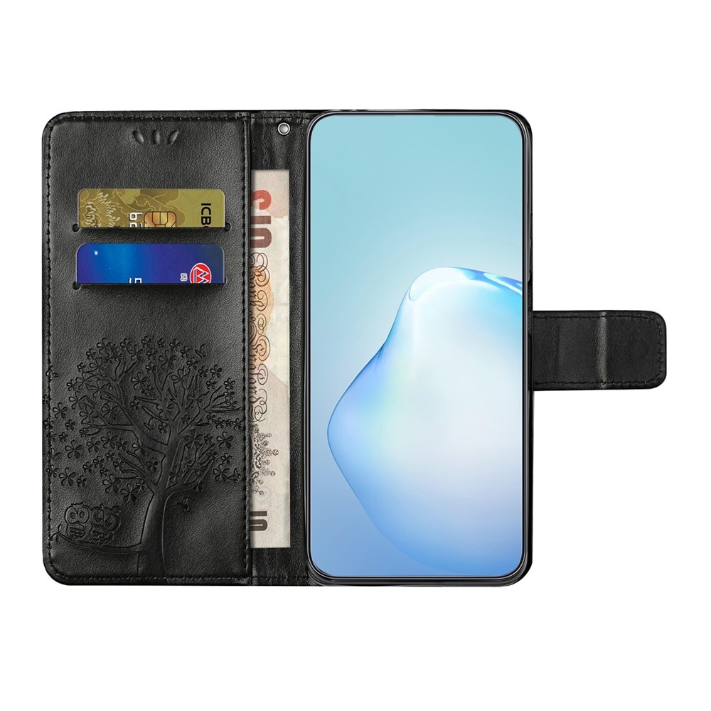 Fák könyve tok Samsung Galaxy A37 5G - fekete