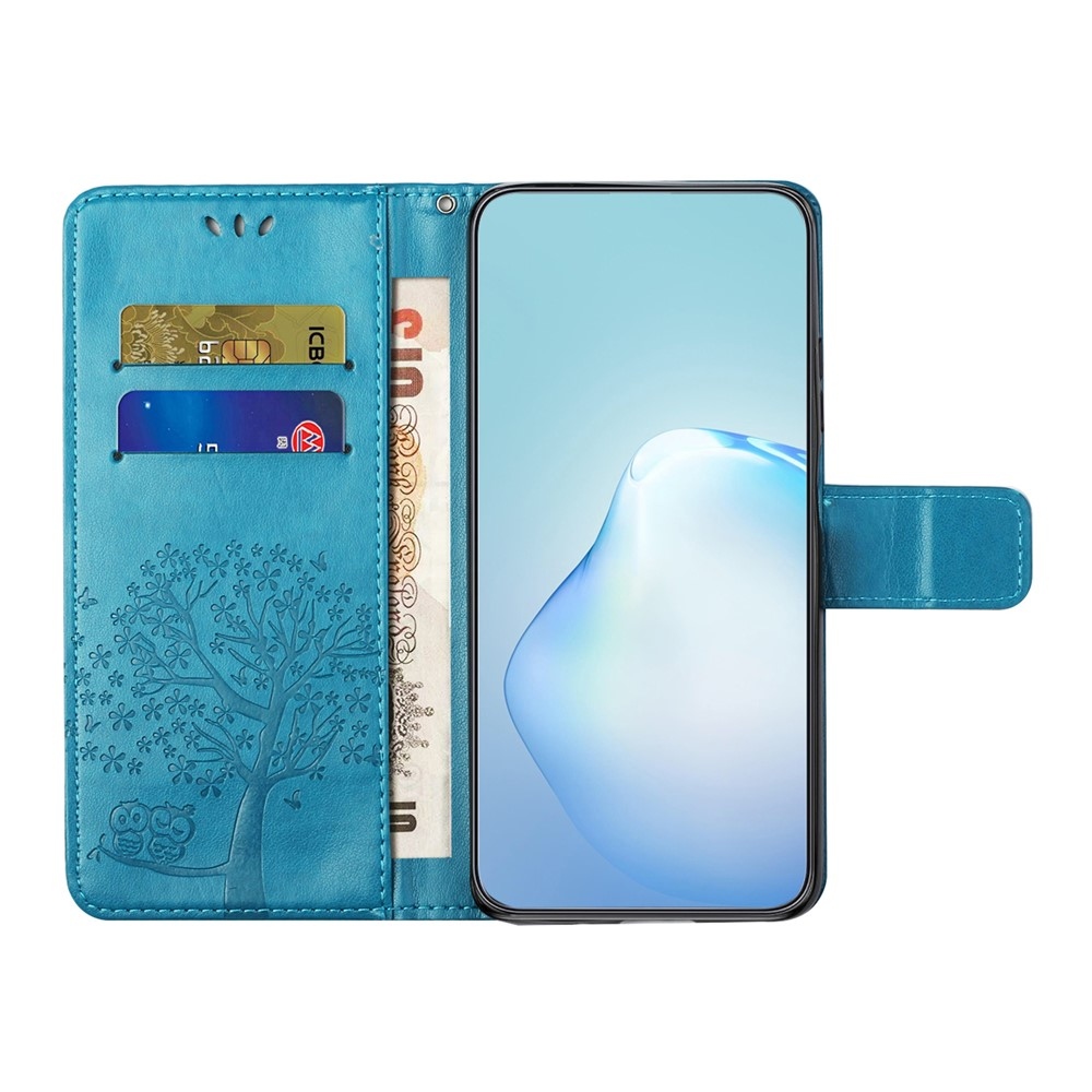 Fák könyve tok Samsung Galaxy A37 5G - kék