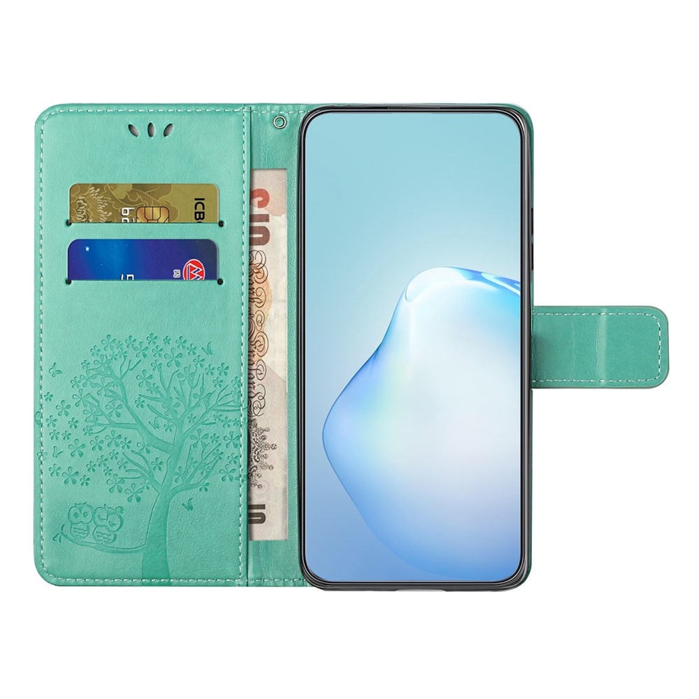 Fák könyve tok Samsung Galaxy A37 5G - teal színű