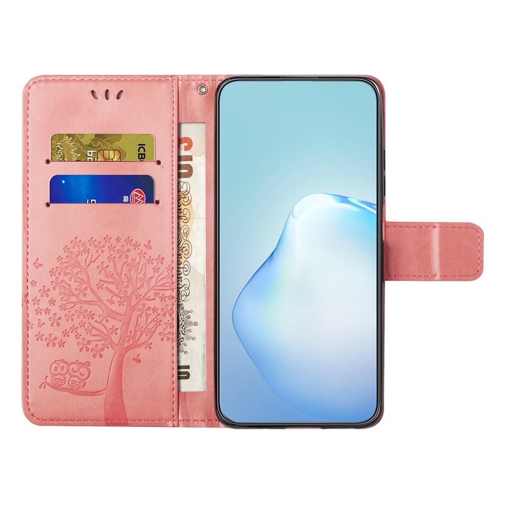 Fák könyve tok Samsung Galaxy A37 5G - rózsaszínű