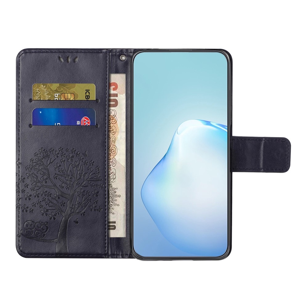 Fák könyve tok Samsung Galaxy A37 5G - sötétlila