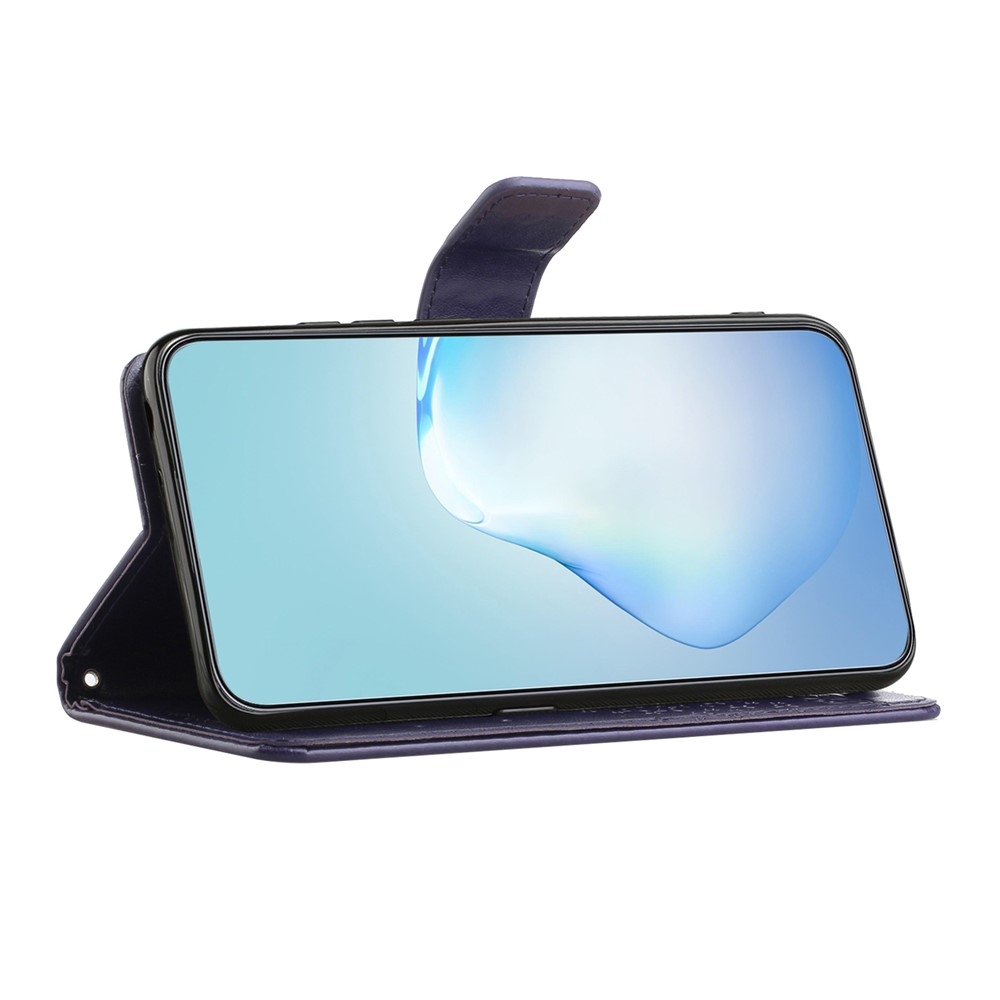 Fák könyve tok Samsung Galaxy A37 5G - sötétlila