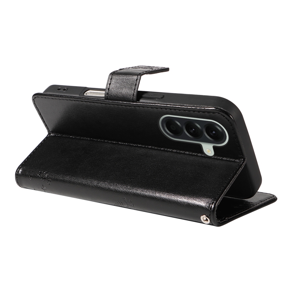 Fák könyve tok Samsung Galaxy A57 5G - fekete