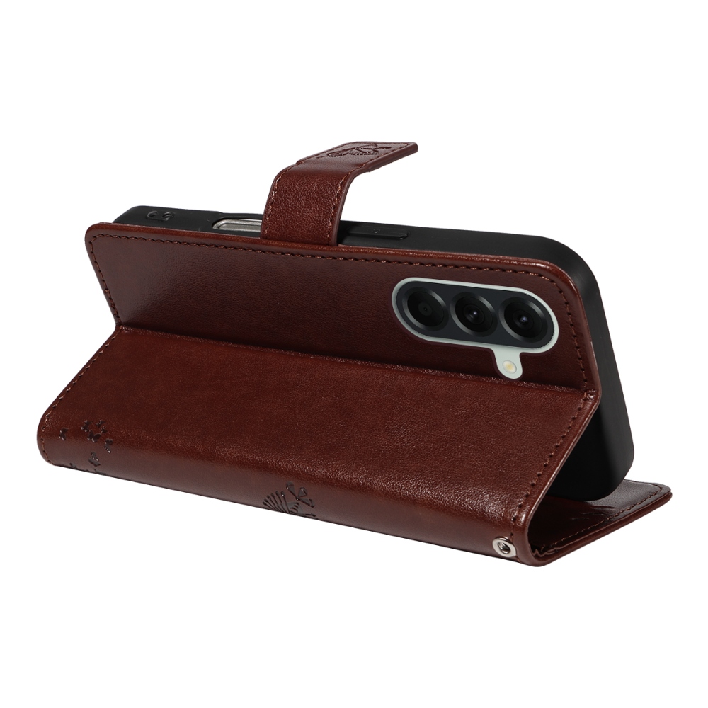 Fák könyve tok Samsung Galaxy A57 5G - barna színben