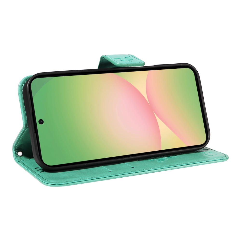 Fák könyve tok Samsung Galaxy A57 5G - teal színű