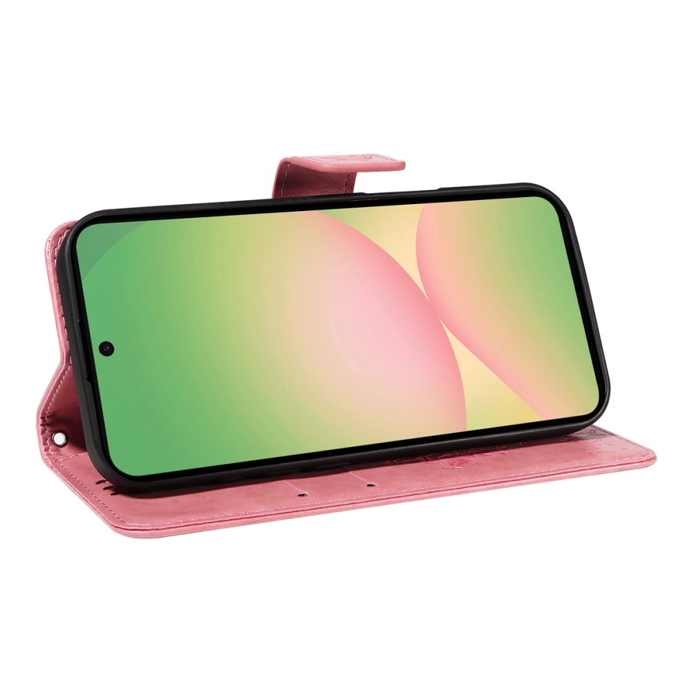 Fák könyve tok Samsung Galaxy A57 5G - rózsaszínű