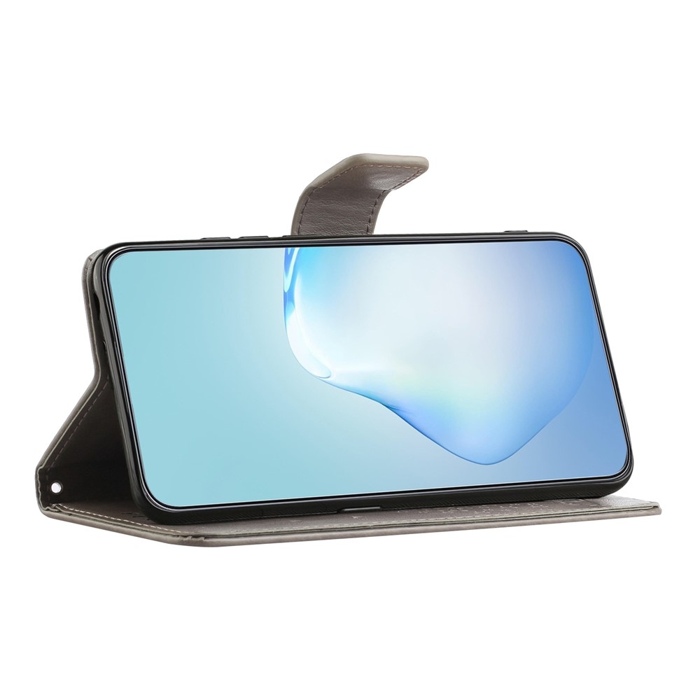 Fás könyv tok Samsung Galaxy A57 5G - szürke