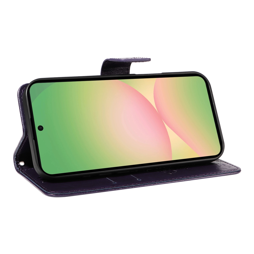 Fák könyve tok Samsung Galaxy A57 5G - sötétlila