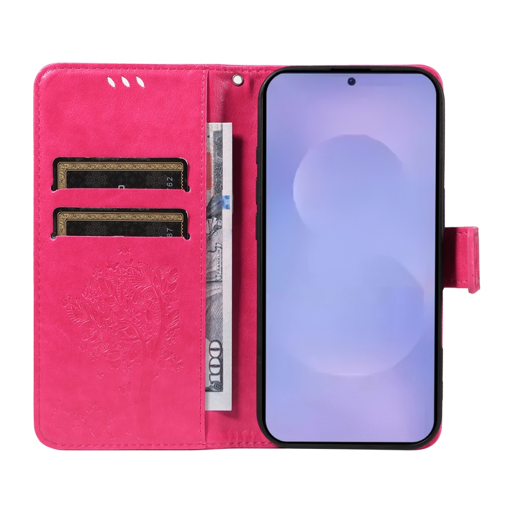 Fák könyve tok Samsung Galaxy S26+ - rózsaszínű