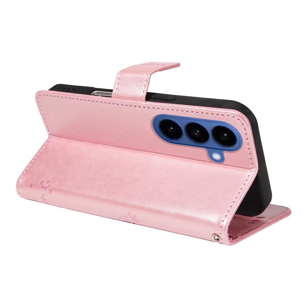 Fák könyve tok Samsung Galaxy S26/S26 Pro készülékhez - rózsaarany