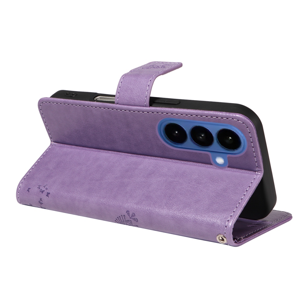 Fák könyve tok Samsung Galaxy S26/S26 Pro készülékhez - világos lila