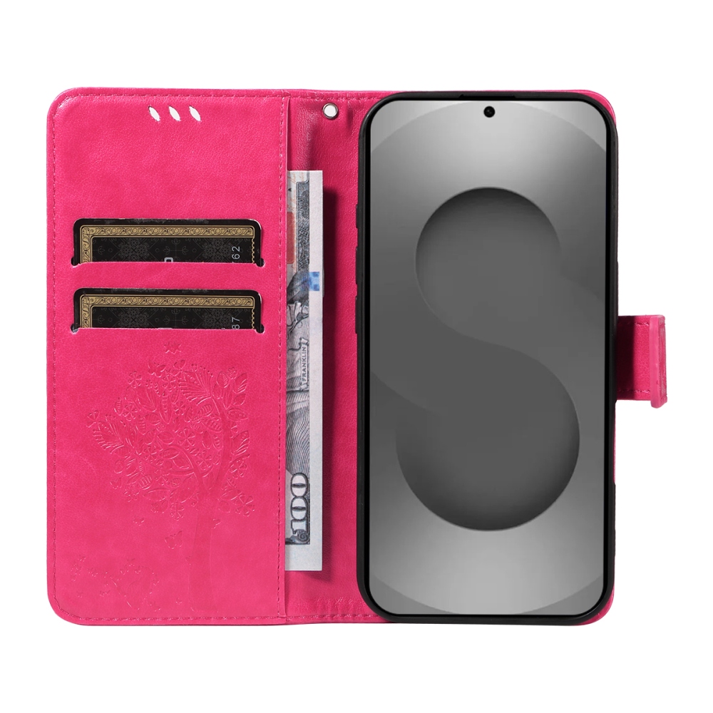 Fák könyve tok Samsung Galaxy S26 Ultra - rózsaszínű