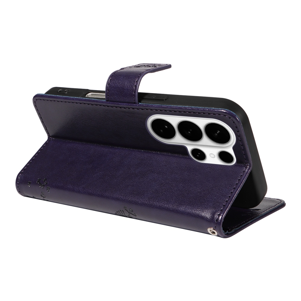 Fák könyve tok Samsung Galaxy S26 Ultra - sötétlila