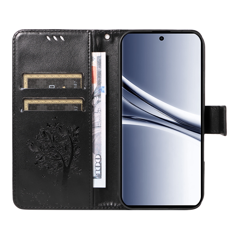 Fák könyve tok Xiaomi Poco M8 5G/Redmi Note 15 5G/Note 15 4G - fekete