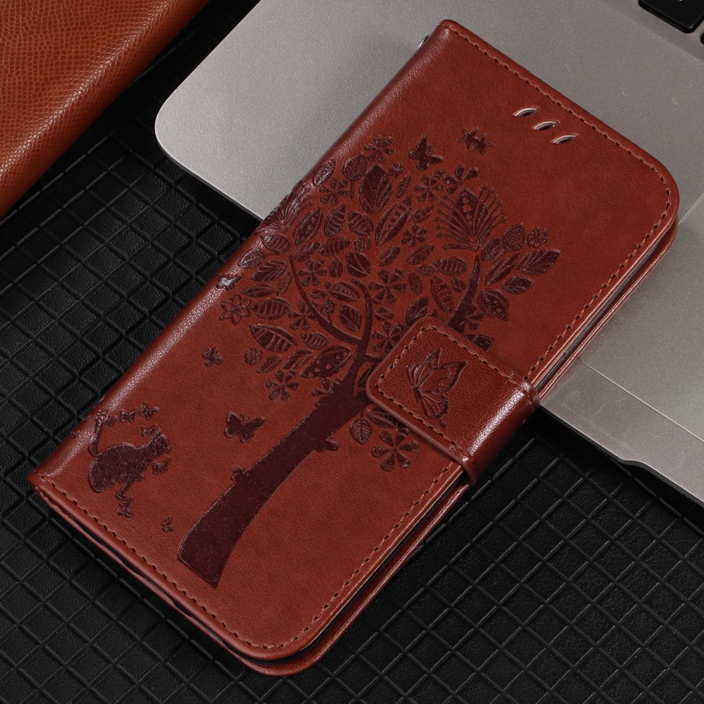 Fák könyve tok Xiaomi Poco M8 5G/Redmi Note 15 5G/Note 15 4G - barna színben