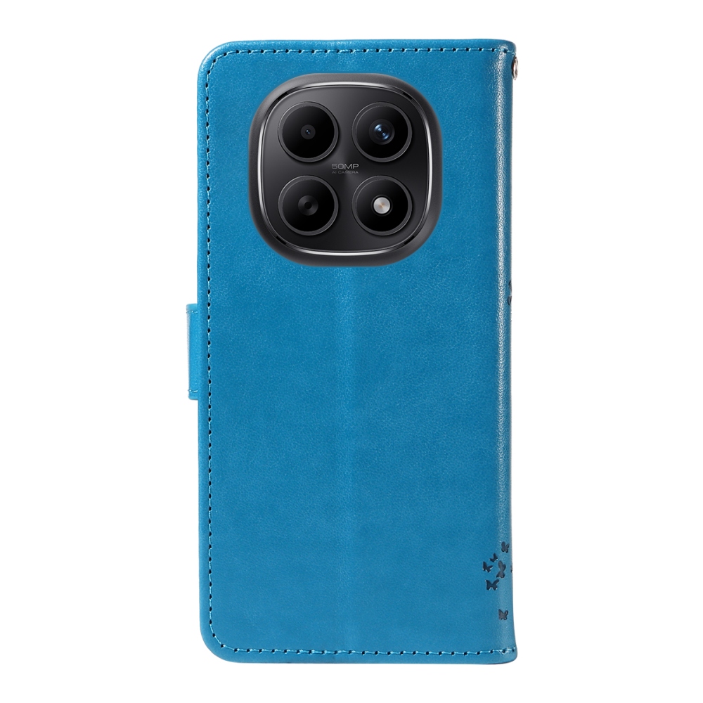 Fák könyve tok Xiaomi Poco M8 5G/Redmi Note 15 5G/Note 15 4G - kék