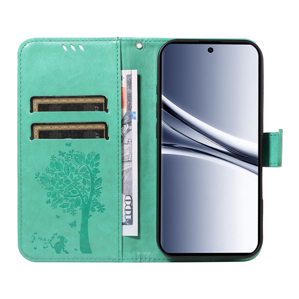 Fák könyve tok Xiaomi Poco M8 5G/Redmi Note 15 5G/Note 15 4G - teal színben