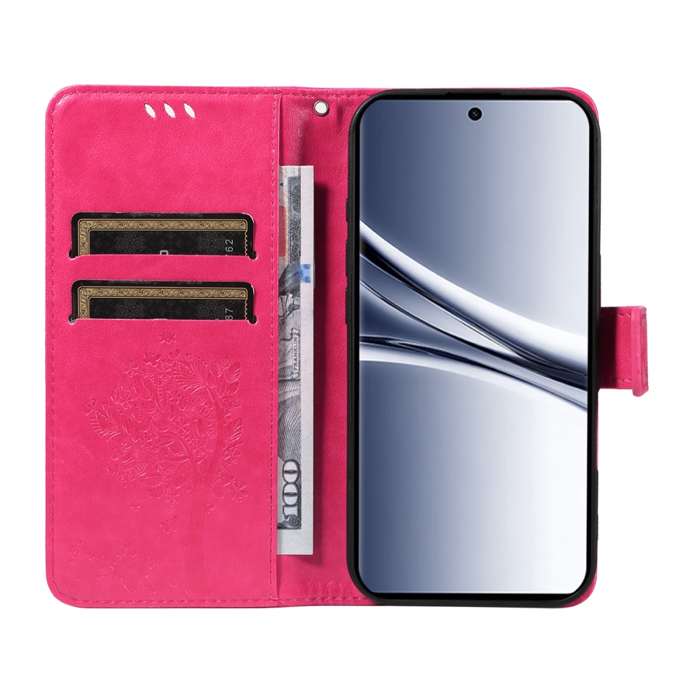 Fák könyve tok Xiaomi Poco M8 5G/Redmi Note 15 5G/Note 15 4G - rózsaszínű