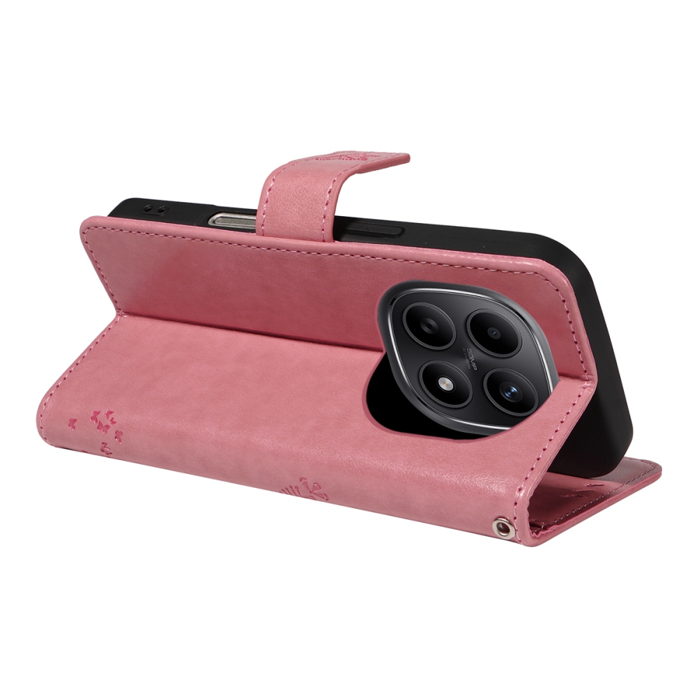 Fák könyve tok Xiaomi Poco M8 5G/Redmi Note 15 5G/Note 15 4G - rózsaszínű