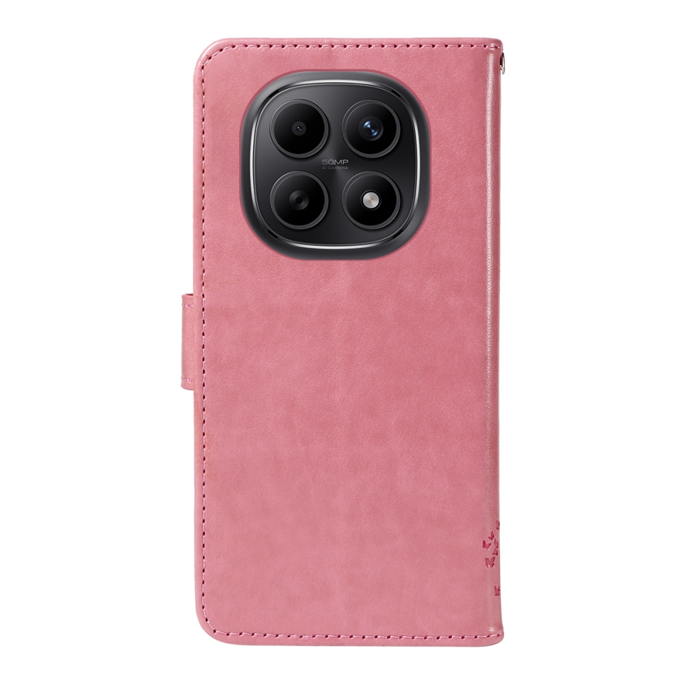 Fák könyve tok Xiaomi Poco M8 5G/Redmi Note 15 5G/Note 15 4G - rózsaszínű