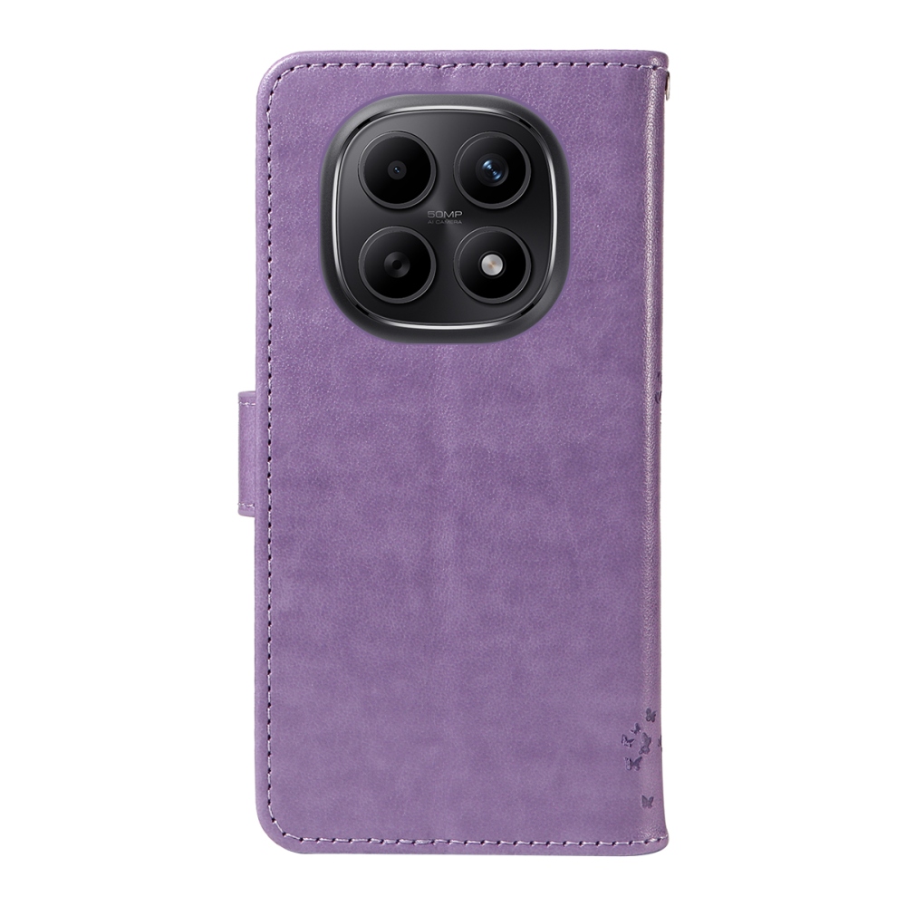 Fák könyve tok Xiaomi Poco M8 5G/Redmi Note 15 5G/Note 15 4G - világos lila