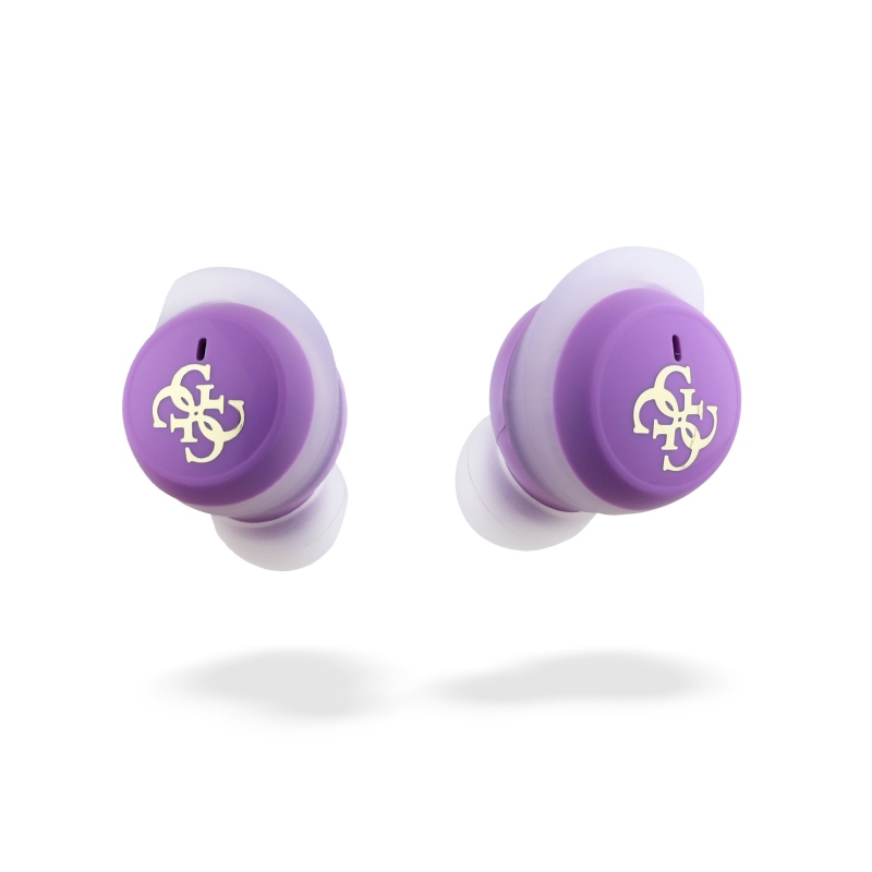 Guess 4G Logo Mini TWS vezeték nélküli fejhallgató lila