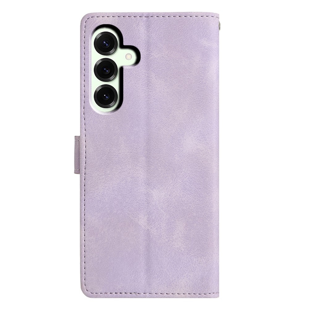 Háromszögletű könyv tok Samsung Galaxy A37 5G - lila