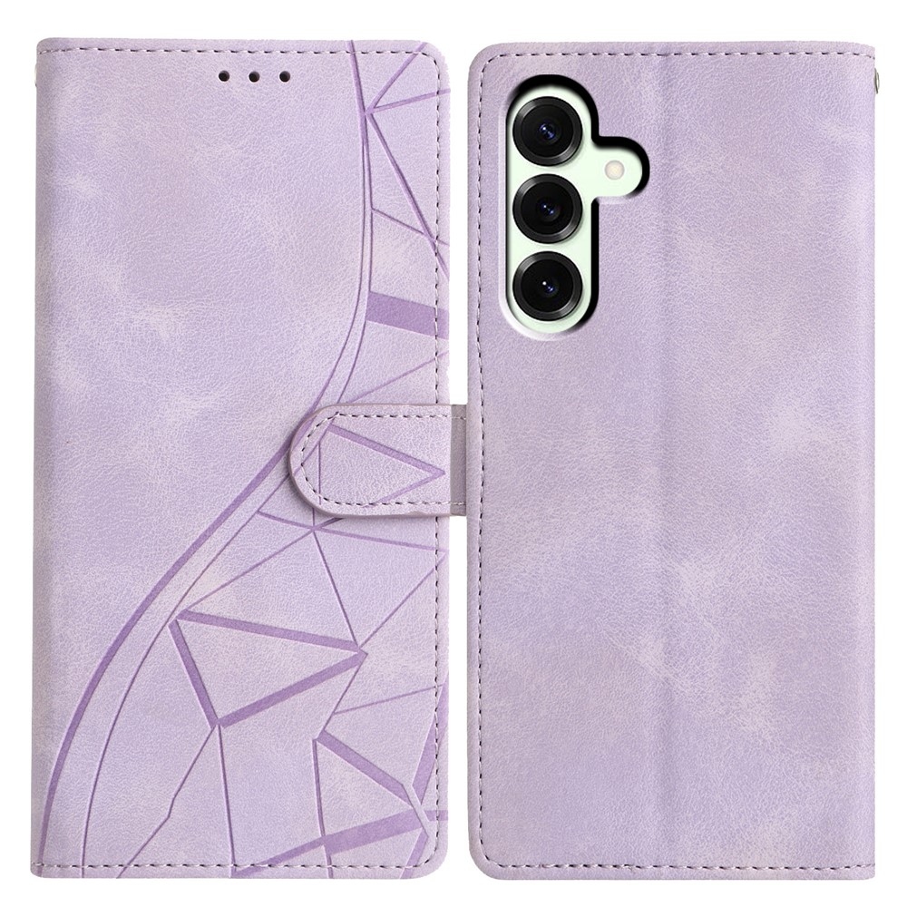 Háromszögletű könyv tok Samsung Galaxy A37 5G - lila