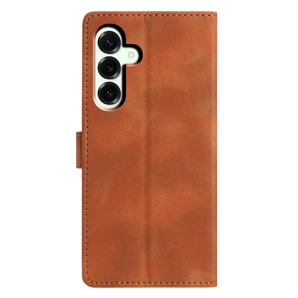 Háromszögletű könyvtáska Samsung Galaxy A37 5G - barna