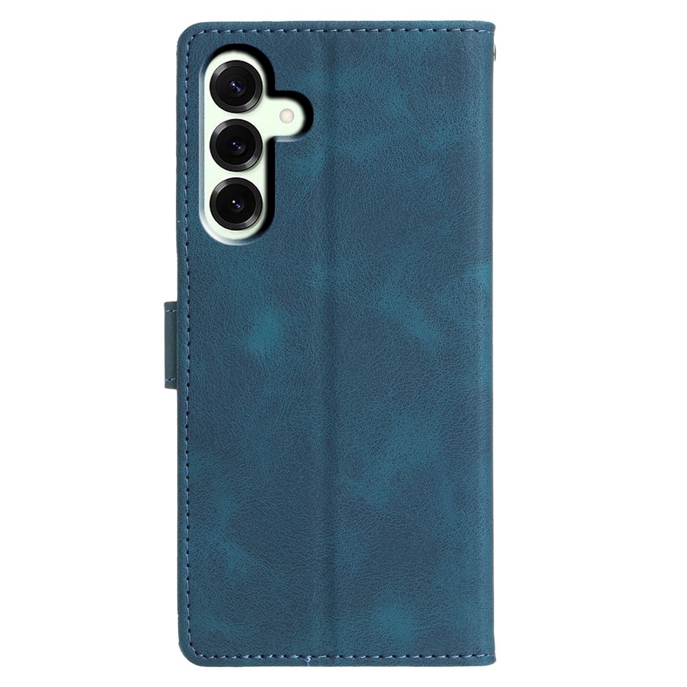 Háromszögletű könyv tok Samsung Galaxy A37 5G - kék