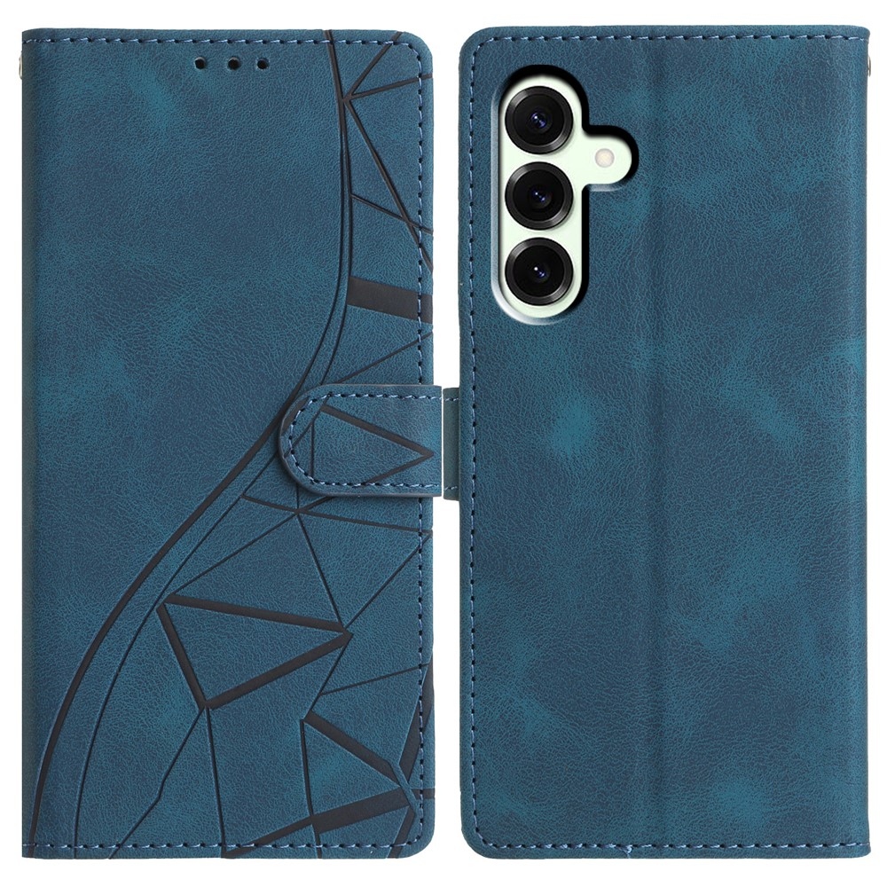 Háromszögletű könyv tok Samsung Galaxy A37 5G - kék