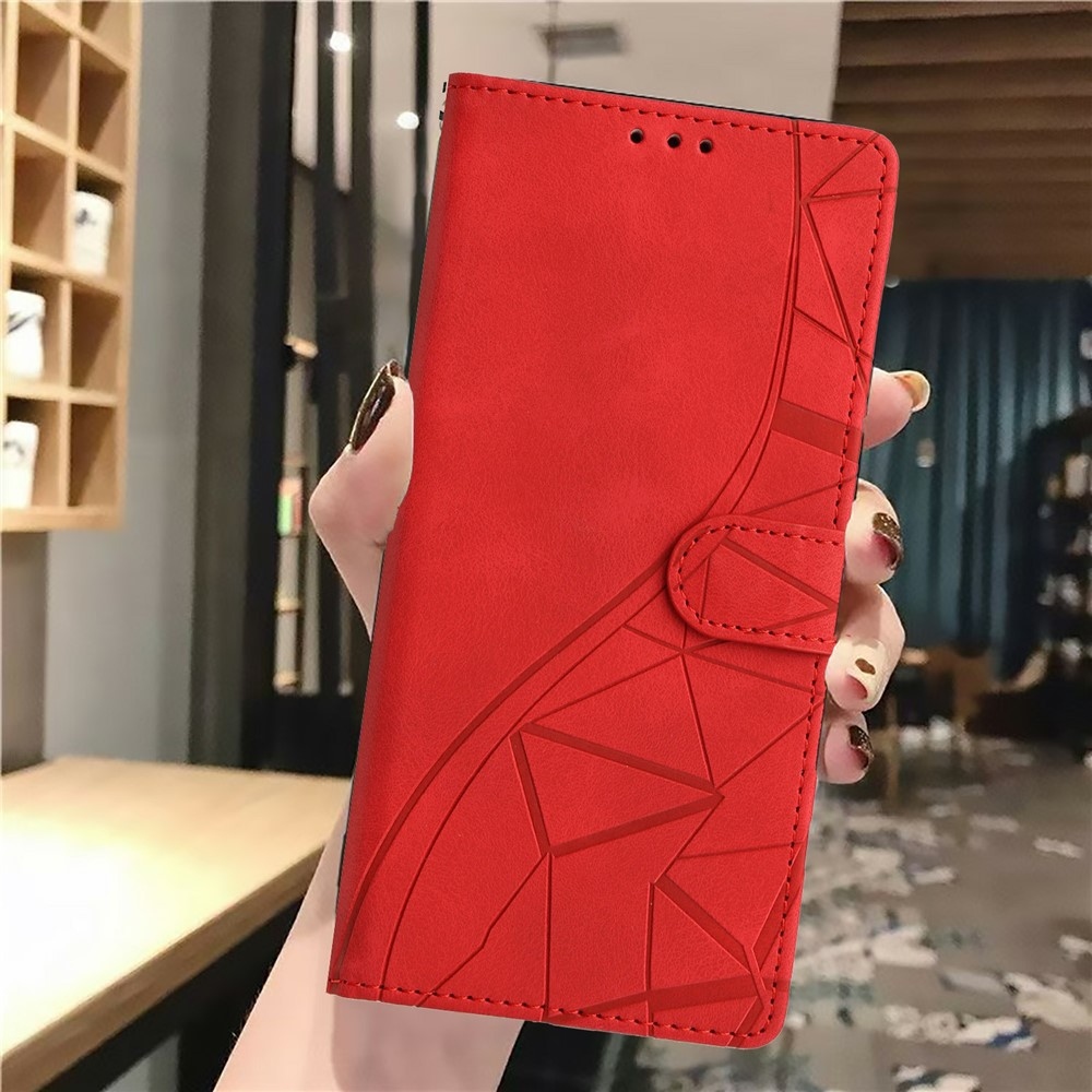 Háromszögletű könyv tok Xiaomi Redmi Note 15 Pro+ 5G/Xiaomi Poco M8 Pro 5G - piros