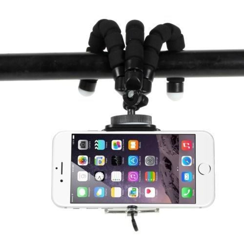 Állvány mobiltelefonokhoz - fekete