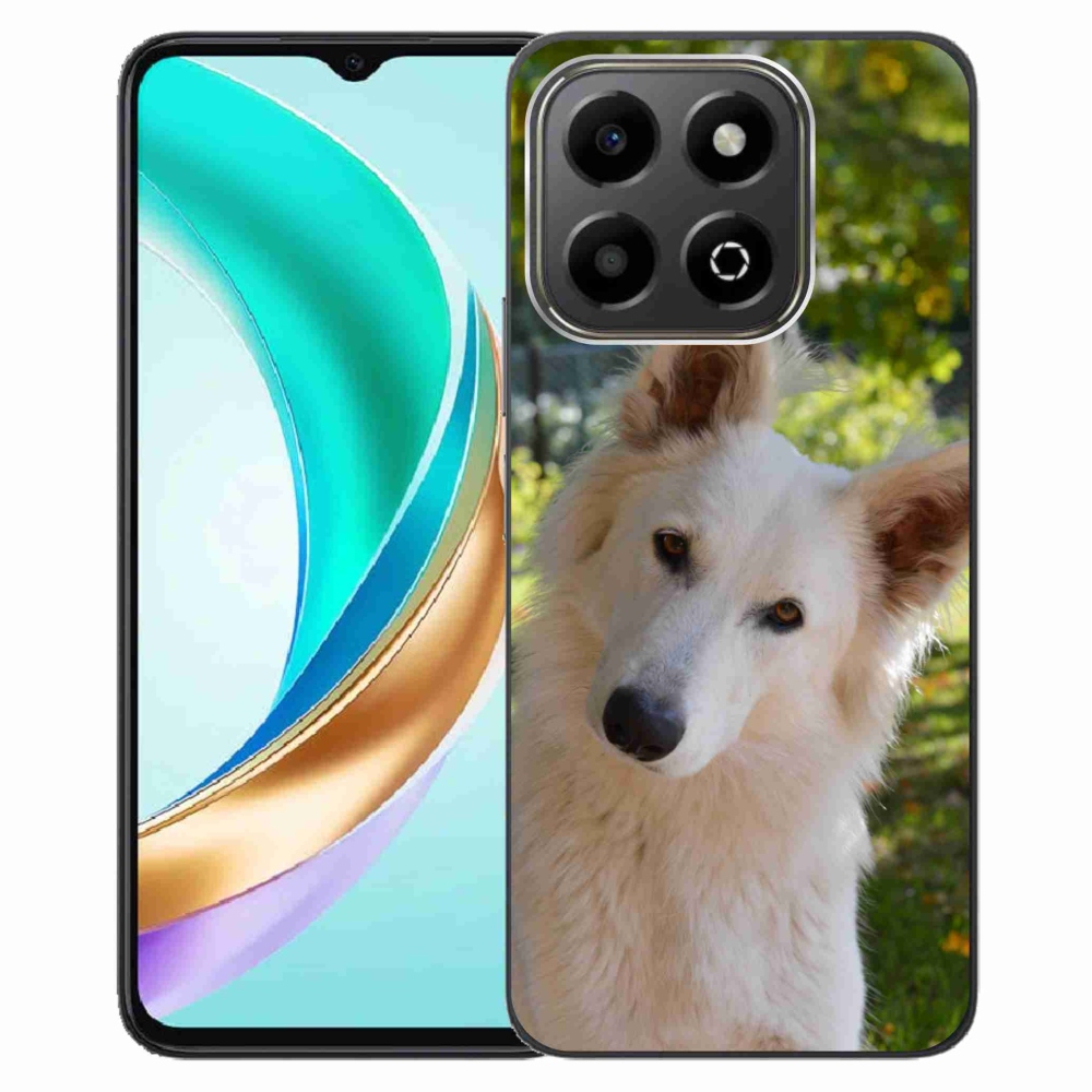 Gél borítás mmCase a Honor X6b készülékhez - Fehér svájci juhász 1