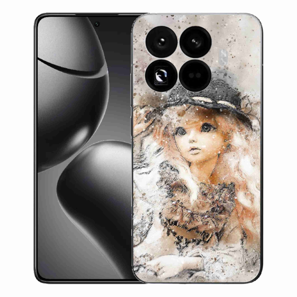 Gél borítás mmCase a Xiaomi 15T Pro számára - lány sapkával