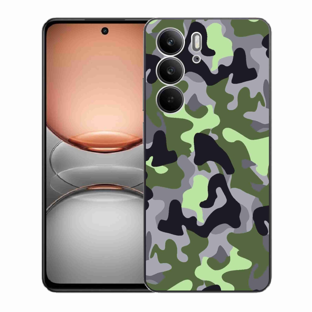 Gél borítás mmCase a Realme C75 készülékhez - álcázó minta 7