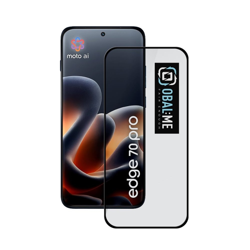 TOK: ME 5D edzett üveg a Motorola Edge 70 Pro-hoz, fekete