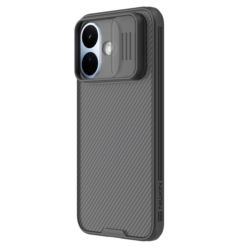 Nillkin CamShield PRO hátsó tok a Xiaomi Redmi Note 17 Pro 5G-hez, átlátszó fekete