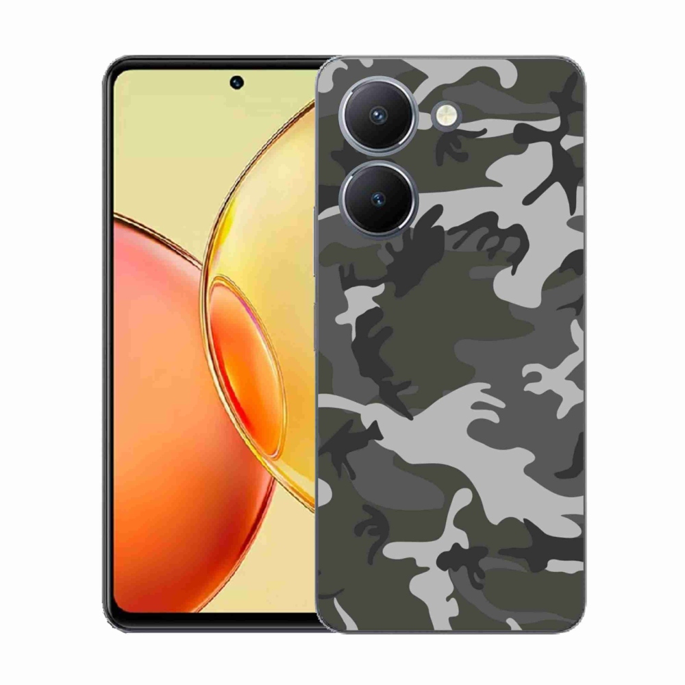 Gél védőburkolat mmCase a Vivo Y36-hoz - álcázó mintás