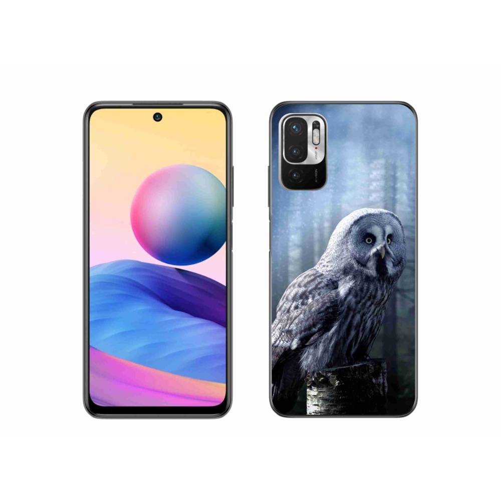 Gél borítás mmCase a Xiaomi Poco M3 Pro/5G számára - bagoly