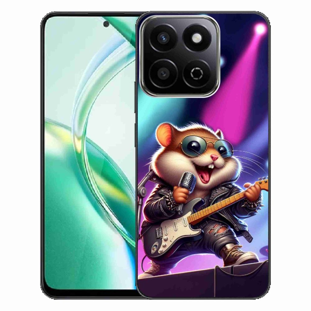 Zselés borítás mmCase a Honor 200 Smart 5G készülékhez - hörcsög hintaló