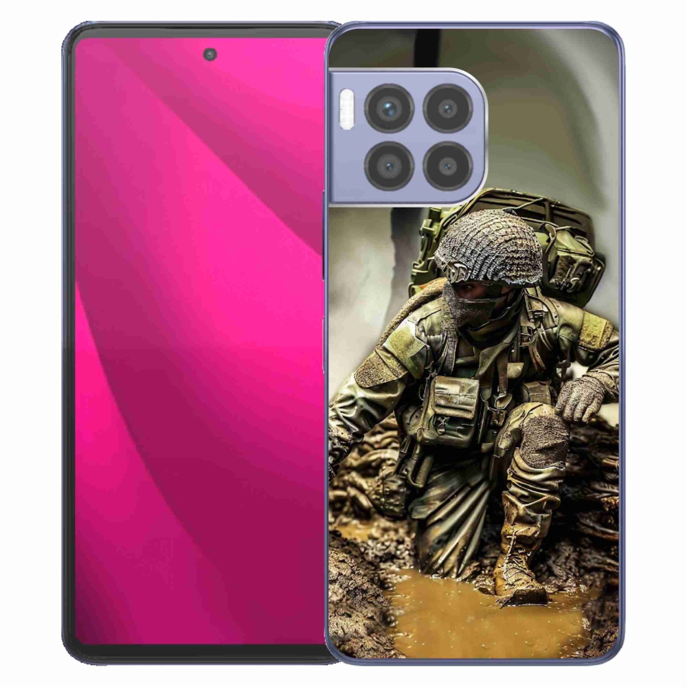 Gél védőburkolat mmCase a T-Mobile T Phone 2 Pro készülékhez - katonásabb