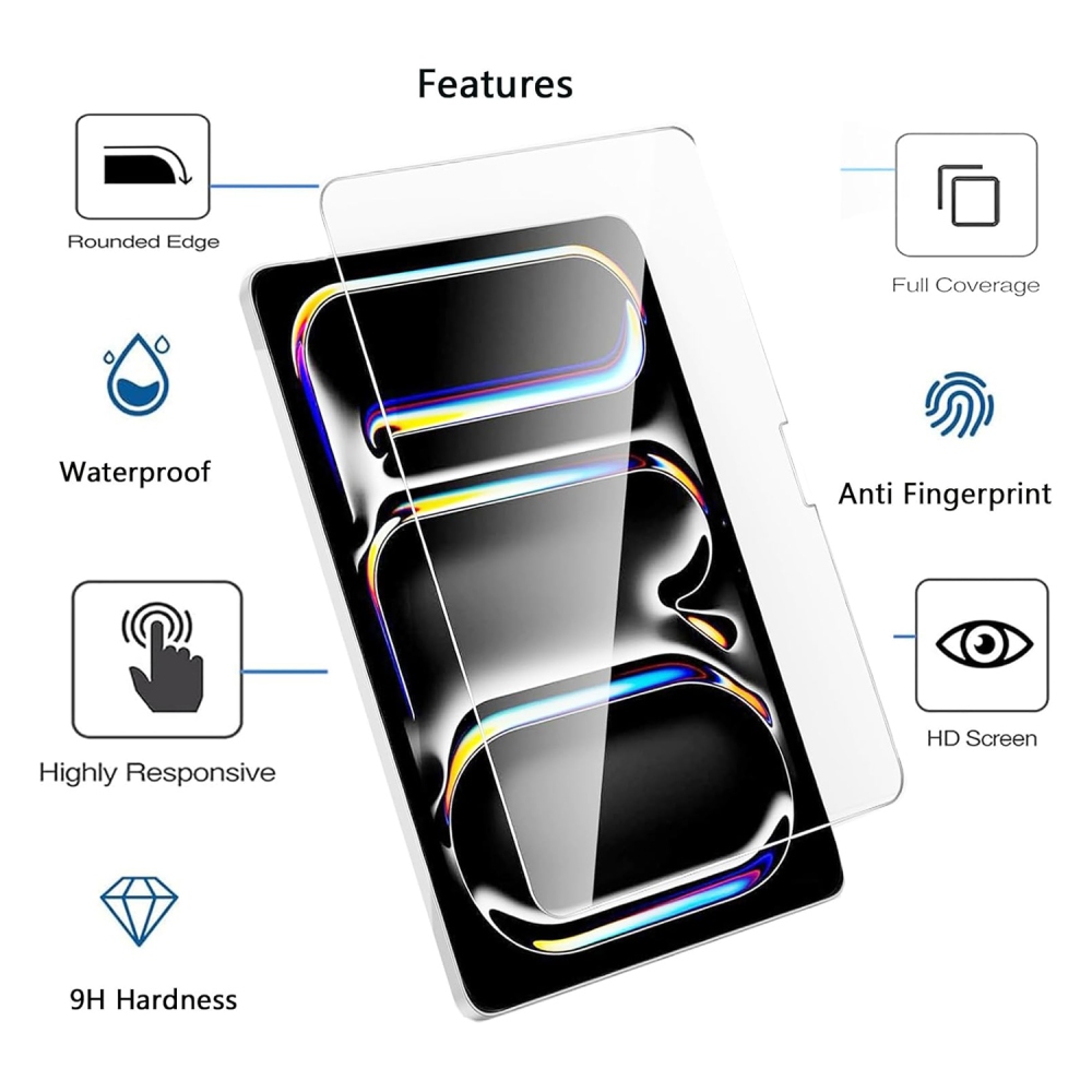 Edzett üveg iPad Air 11 (2024)/(2025)/(2026)