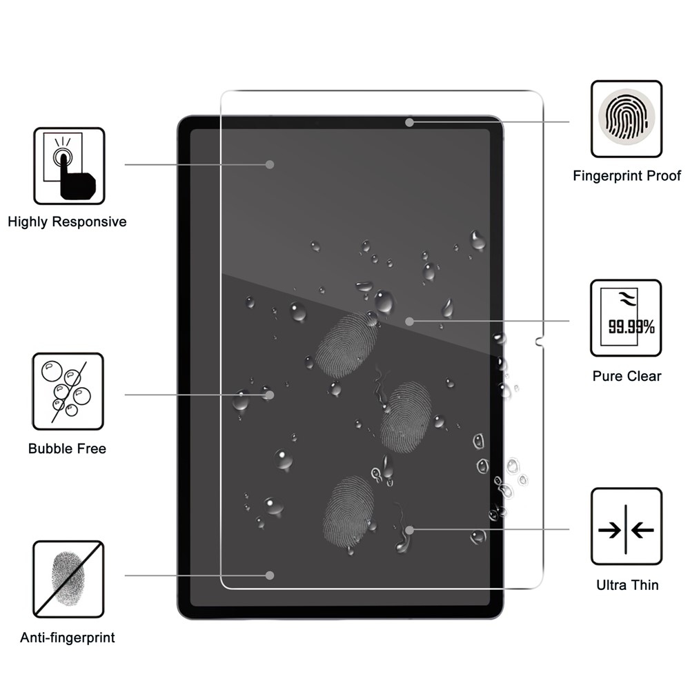 Edzett üveg a Samsung Galaxy Tab S12+ táblagéphez