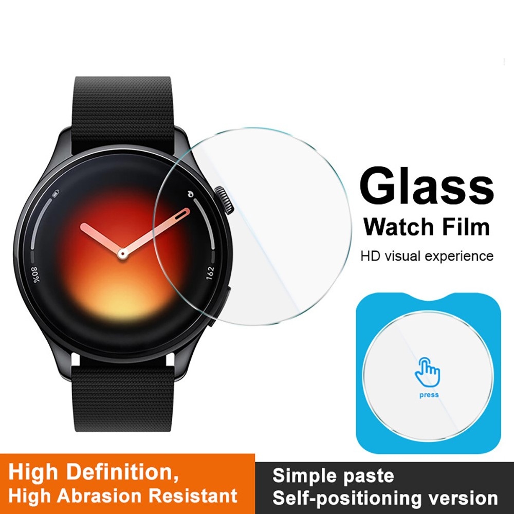 Edzett üveg a Xiaomi Watch 5-hez, alkalmazáskerettel