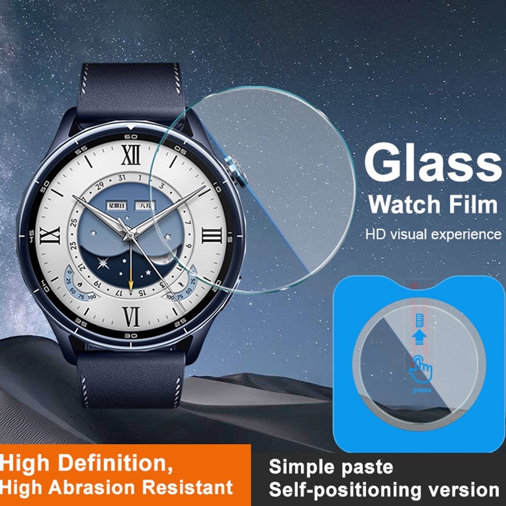 Edzett üveg a Xiaomi Watch S5-hez, alkalmazáskerettel