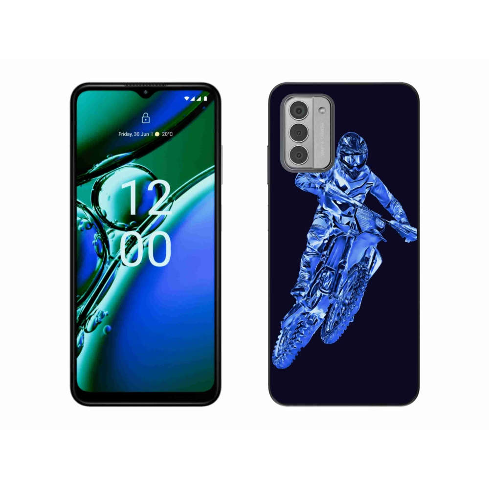 Zselés borítás mmCase a Nokia G42 készülékhez - motocross 1